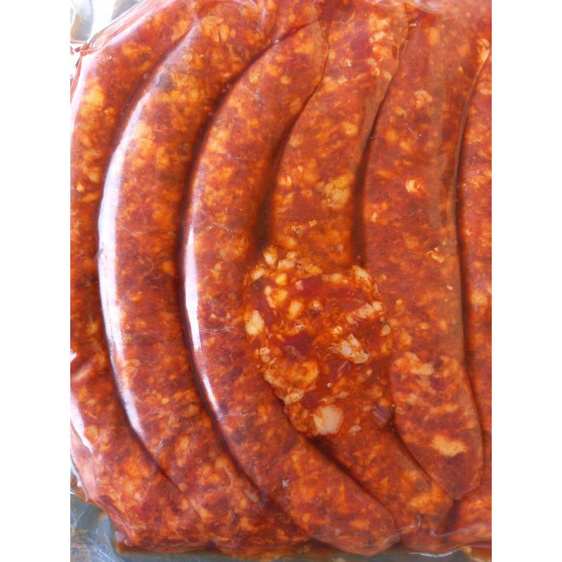 MERGUEZ DE BOEUF - 500GR - LA FERME BIODELICES