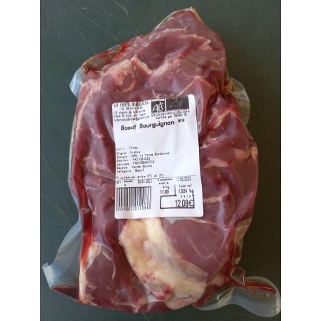 BOEUF BOURGUIGNON - 1KG - LA FERME BIODELICES