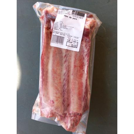 TRAVERS DE PORC RIBS MARINES - 1KG - LA FERME BIODELICES