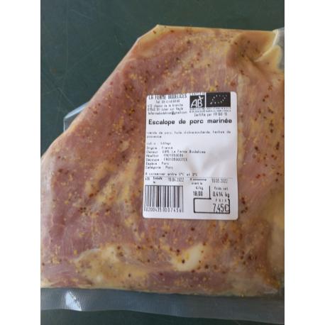 ESCALOPES DE PORC EPAULE - 250GR - LA FERME BIODELICES