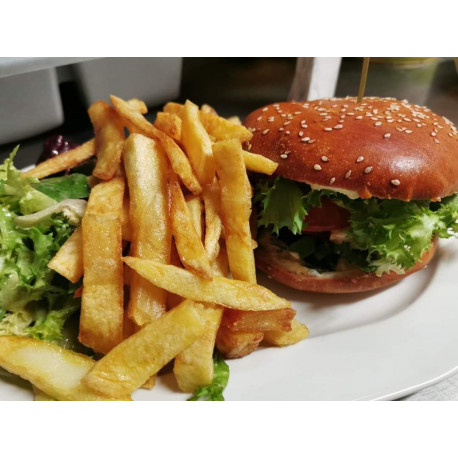 BURGER  CLASSIQUE / frites sauce aux choix